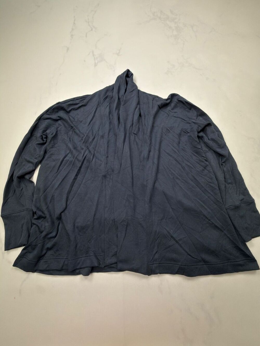 Old Navy Active Brushed Cardigan Sweater Navy 90s Minimalist - Womens M